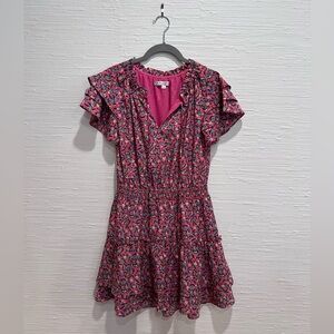 Joy Joy - size XS - pink floral dress